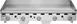 Vulcan MSA60 60" Countertop Gas Griddle, Snap-Action Thermostat, 24" Deep, 135.000 BTU 1 image