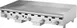 Vulcan MSA60 60" Countertop Gas Griddle, Snap-Action Thermostat, 24" Deep, 135.000 BTU 3 image