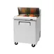 Turbo Air MST-28-N 27" One Section Sandwich / Salad Prep Table w/ 1 Door, 8 Pans 1 image