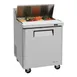 Turbo Air MST-28-N 27" One Section Sandwich / Salad Prep Table w/ 1 Door, 8 Pans 2 image