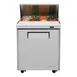 Turbo Air MST-28-N 27" One Section Sandwich / Salad Prep Table w/ 1 Door, 8 Pans 3 image