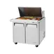 Turbo Air MST-36-15-N6 36" Mega Top Sandwich/Salad Prep Table w/ 2 Doors, 15 Pans 1 image