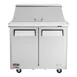 Turbo Air MST-36-15-N6 36" Mega Top Sandwich/Salad Prep Table w/ 2 Doors, 15 Pans 6 image