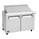 Turbo Air MST-48-18-N 48" Mega Top Sandwich/Salad Prep Table w/ 2 Doors, 18 Pans 5 image