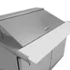 Turbo Air MST-48-18-N 48" Mega Top Sandwich/Salad Prep Table w/ 2 Doors, 18 Pans 8 image