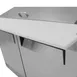 Turbo Air MST-48-18-N 48" Mega Top Sandwich/Salad Prep Table w/ 2 Doors, 18 Pans 10 image