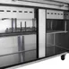 Turbo Air MST-48-18-N 48" Mega Top Sandwich/Salad Prep Table w/ 2 Doors, 18 Pans 15 image