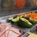 Turbo Air MST-48-N 48" Two Section Sandwich / Salad Prep Table w/ 2 Doors, 12 Pans 13 image