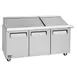 Turbo Air MST-72-30-N 72" Mega Top Sandwich/Salad Prep Table w/ 3 Doors, 30 Pans 4 image