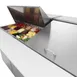 Turbo Air MST-72-30-N 72" Mega Top Sandwich/Salad Prep Table w/ 3 Doors, 30 Pans 8 image
