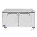 Turbo Air MUF-60-N 60" 2-Section Undercounter Freezer w/ 2 Doors, 17 cu. ft. 2 image