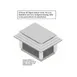 Multiteria MP90-LI  M-Power™ Island Corner Unit, 90 Degree Left Turn 1 image