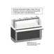 Multiteria MPUC-6-I  84" M-Power™ Island Utility Serving­ Counter, (6) Pan 1 image