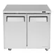 Turbo Air MUR-36L-N6 36" 2-Section Undercounter Refrigerator w/ 2 Doors, 8.36 cu. ft. 2 image
