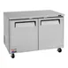 Turbo Air MUR-48-N 48" 2-Section Undercounter Refrigerator w/ 2 Doors, 12.2 cu. ft. 1 image