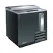 IKON IBC-36 Deep Well Flat Top Bottle Cooler w/ Sliding Lid, Bottle Opener, Black Exterior 1 image