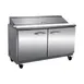 IKON ISP36M 36" Two Section Mega Top Sandwich / Salad Prep Table w/ 2 Doors, 15 Pans 1 image
