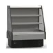 Hydra-Kool KGL-OF-60-R 60" Vertical Open Air Merchandiser in Silver & Black, Remote, 2 Shelves 1 image
