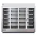 Hydra-Kool KGV-MR-4-S 99" Four Door Self-Contained, Merchandiser Refrigerator, 75.26 cu. ft. 1 image