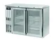 Kool-It Signature KNB-48-2SG Refrigerated Back Bar Cabinet w/ 11.6 Cu Ft, 2 Glass Doors 1 image