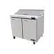 Kool-It KST-36-2 36" Two Section Sandwich / Salad Prep Table w/ 2 Doors, 10 Pans 2 image