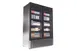 Kool-It Signature LX-46FS 54" 2 Glass Door Freezer Merchandiser, Stainless Steel, 43 cu. ft. 1 image