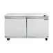 Maxx Cold MXSR60UHC 61" 2-Section Undercounter Refrigerator w/ 2 Solid Doors, 14.1 cu. ft. 1 image