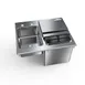NBR Equipment DIB-2-2118 Drop-in Water Station w/ Insulated Ice Bin 1 image
