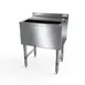 NBR Equipment IB-3018 Insulated Underbar Ice Bin w/ Drain and Sliding Lid 1 image