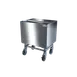 NBR Equipment IBM-3018 127 Lbs. Underbar Mobile Ice Bin, Insulated - 30"W x 18-1/4"D x 29"H 1 image