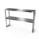 NBR Equipment PSMS-1248D Overshelf, Double, 48"W X 12"D X 31-1/4"H, From Surface 1 image