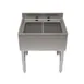 NBR Equipment UD-4-101410-48 Premium Underbar Sink Unit, 4 Compartment without Drainboard 1 image