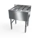 NBR Equipment UDB-1818 Slim-Line Underbar Drainboard, Freestanding 1 image