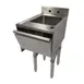 NBR Equipment UW-1-1012-1521-TDV 15" Premium Slim-Line Underbar Hand Sink w/ Soap & Towel Dispenser 1 image