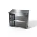 NBR Equipment WCO-1530 30" Open Front Wall Mount Stainless Steel Cabinet, 30"W x 15"D x 32-5/8"H, Adjustable Shelf, NSF 1 image