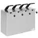 Nemco 10964 4‑Head Condiment Dispenser 21-7/8"W x13-1/4"D x18-3/4"H SS,1.5‑Gallon (6 qt) Pouches,NSF 1 image
