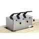 Nemco 10968 3‑Head Drop‑In Pump, 17‑1/2" W x 14" D x 12" H, 1.5‑gal (6 qt) Pouches, 2‑Setting 1 image