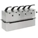 Nemco 10970 Condiment Pump, Drop-In, 28½"W x14"D x12"H, Stainless, 1.5-Gal Pouch, 2-Setting Control 1 image