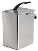 Nemco 10972 Condiment Dispenser –10-7/8"W x 13-1/4"D x 18-3/4"H, Stl,NSF, 3‑Gallon Bag, Adj–Single 1 image