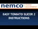 Nemco 55600-3 Manual Easy Tomato Slicer with 3/8" Slice and Straight Blade 6 image
