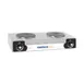 Nemco 6310-2-240 24 1/8" Electric Countertop Hotplate w/ (2) Solid Burners, Horizontal Design, Manual Controls, 3.0 kW, 240v 1 image