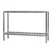 New Age 1023TB NSF 2-Shelf All Welded Aluminum T-Bar Shelving Unit - 60" x 20" x 48" 1 image