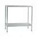 New Age 1026 NSF 2-Shelf All Welded Heavy-Duty Aluminum Shelving Unit - 48" x 24" x 48" 1 image