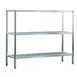 New Age 1050TB NSF 3-Shelf All Welded Aluminum T-Bar Shelving Unit - 42" x 20" x 60" 1 image