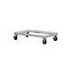 New Age 1172 Aluminum Open Frame Double Stack Utility Dolly, 42.5x22.5, 1000 lbs 1 image