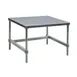 New Age 12460GS Mobile Equipment Stand w/ Open Base, 60"Wx24"Dx24"H, 1000-lb. Capacity 1 image