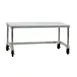 New Age 12472GSC Stationary Equipment Stand w/ Open Base, 72"Wx24"Dx24"H, 1000-lb. Capacity 1 image