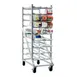 New Age 1256CK Aluminum Mobile Can Rack with 216 #10 or 297 #5 Cans Capacity 1 image