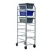 New Age 1279 Aluminum Full Height Universal Lug / Dolly Rack w/ 6 Lug Capacity 1 image