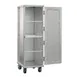 New Age 1290WDW 38 Pan Aluminum Mobile End Load Enclosed Sheet Pan Rack w/ 1 1/2" Bottom Load Slides 2 image